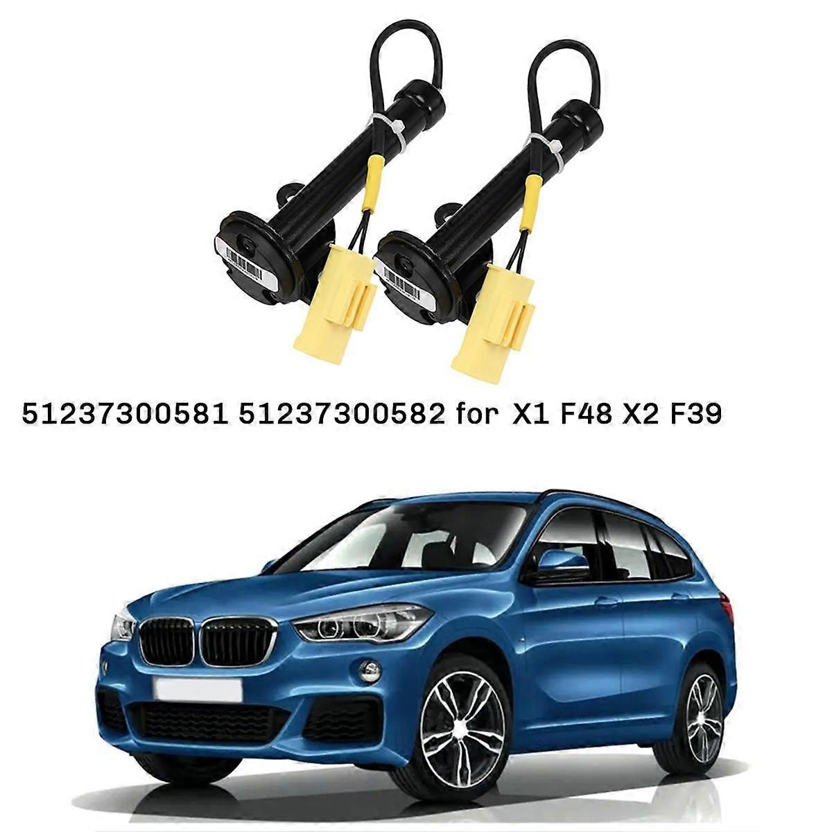 1Pair Left & Right Active Bonnet Actuator Hinge Sensor 51237300581 51237300582 for X1 F48 X2 F39 MINI 2013-2019