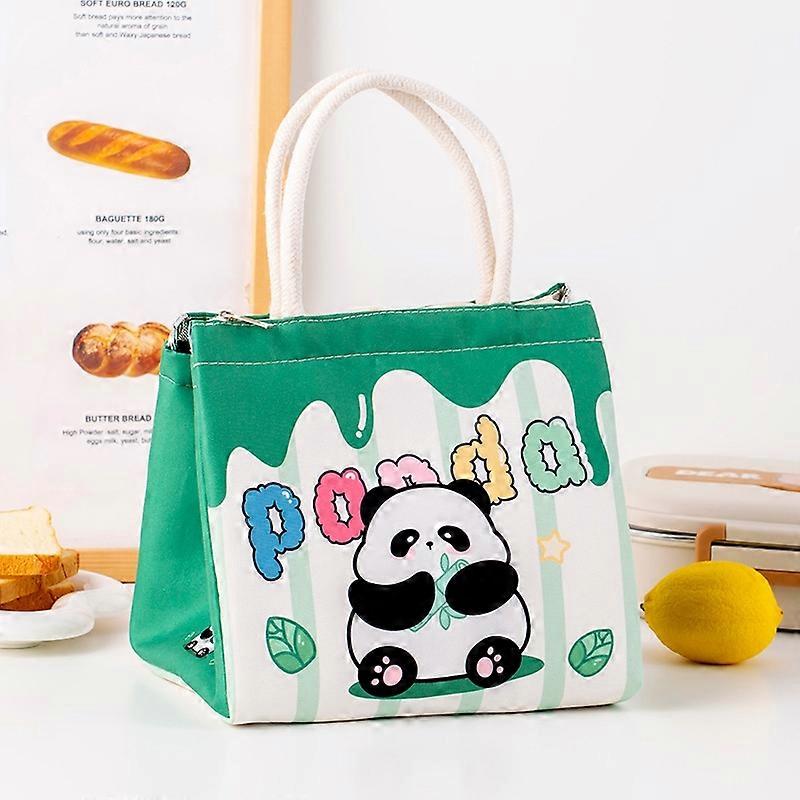 Cute Portable Thermal Bento Bag Panda
