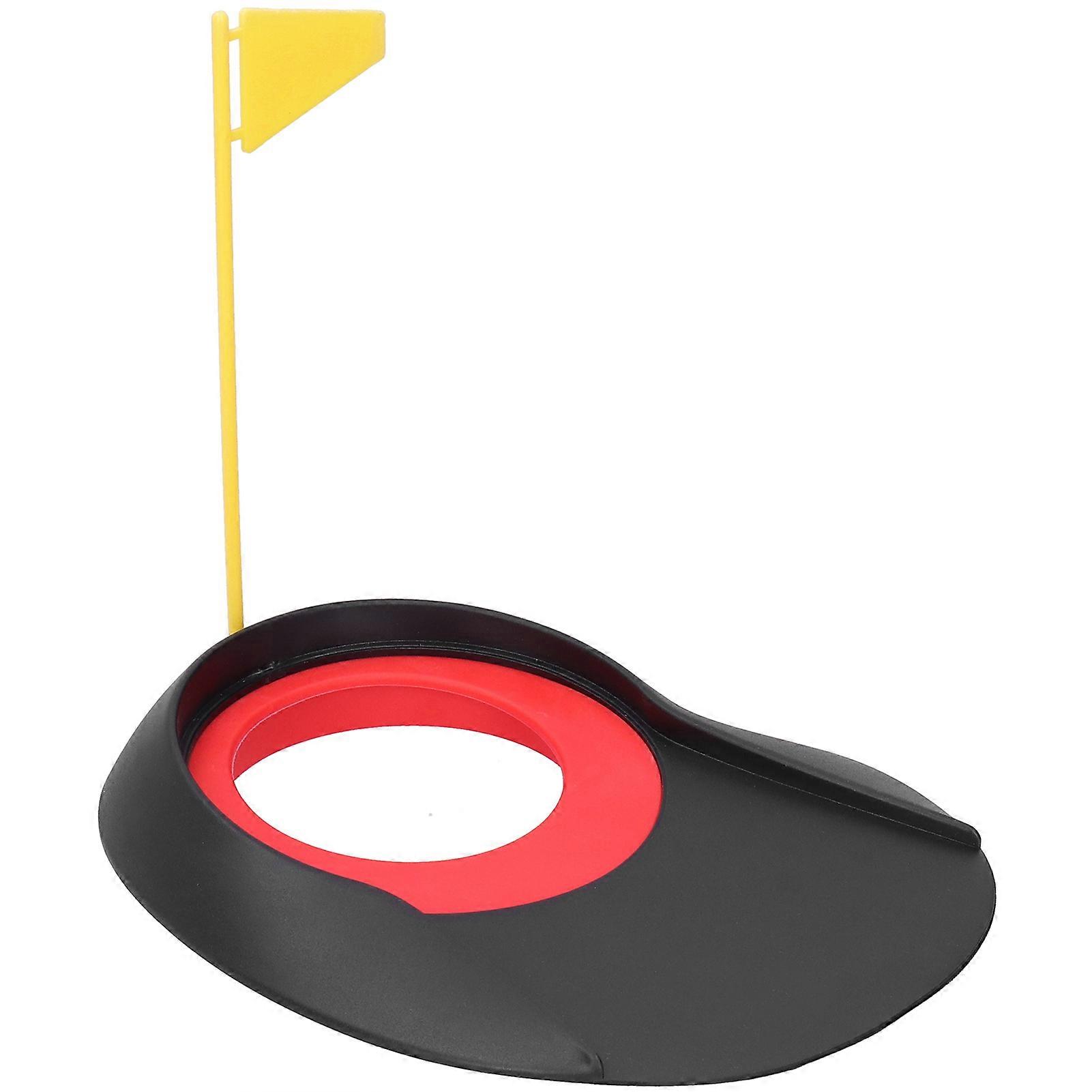 Prática de Golfe Putting Cup Training Aids Indoor Putter Regulamento Copa Com Buraco E Bandeira