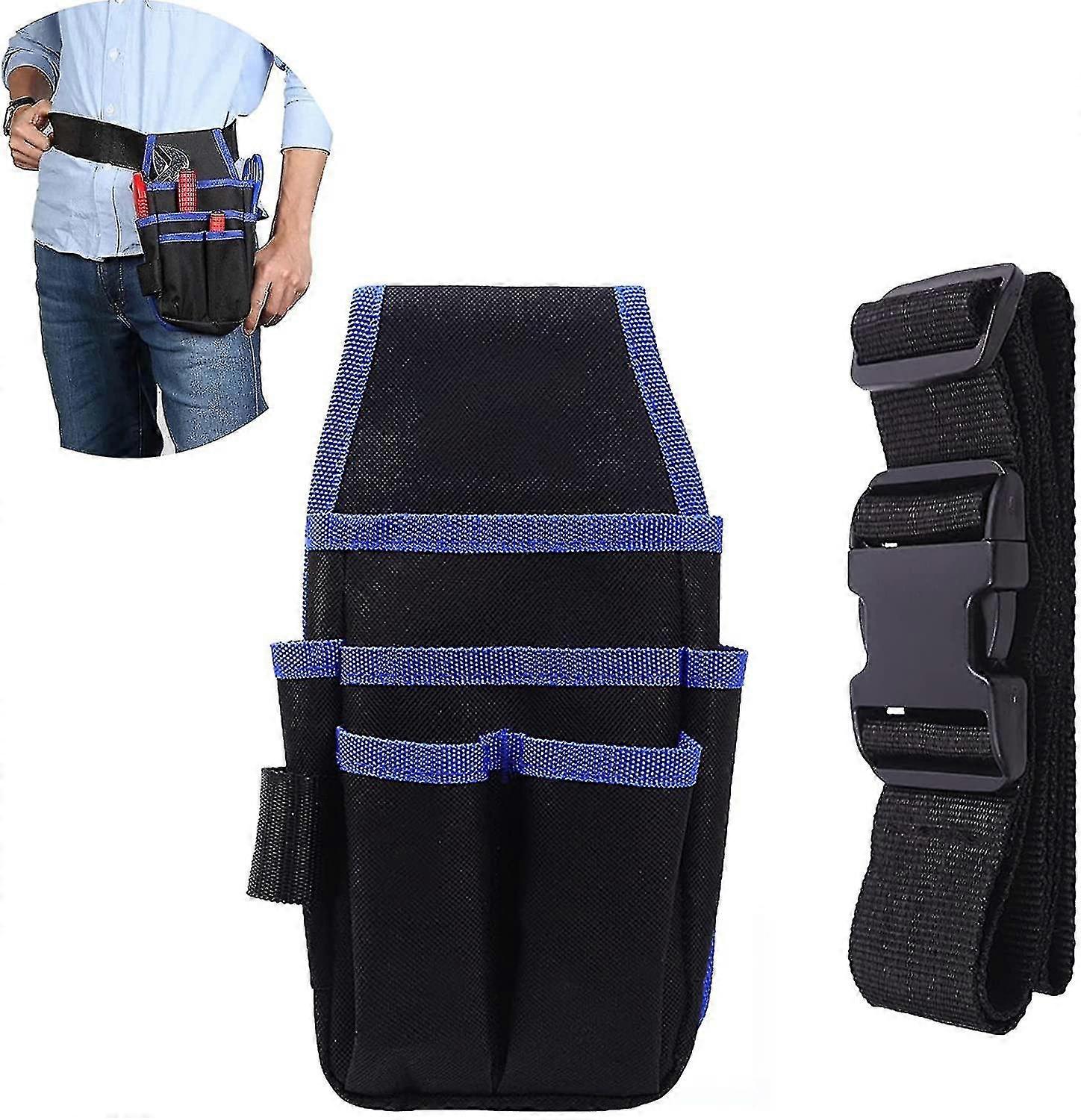 Tool Bag Holder 7 Compartments Oxford Adjustable With Universal Pockets Tool Bag