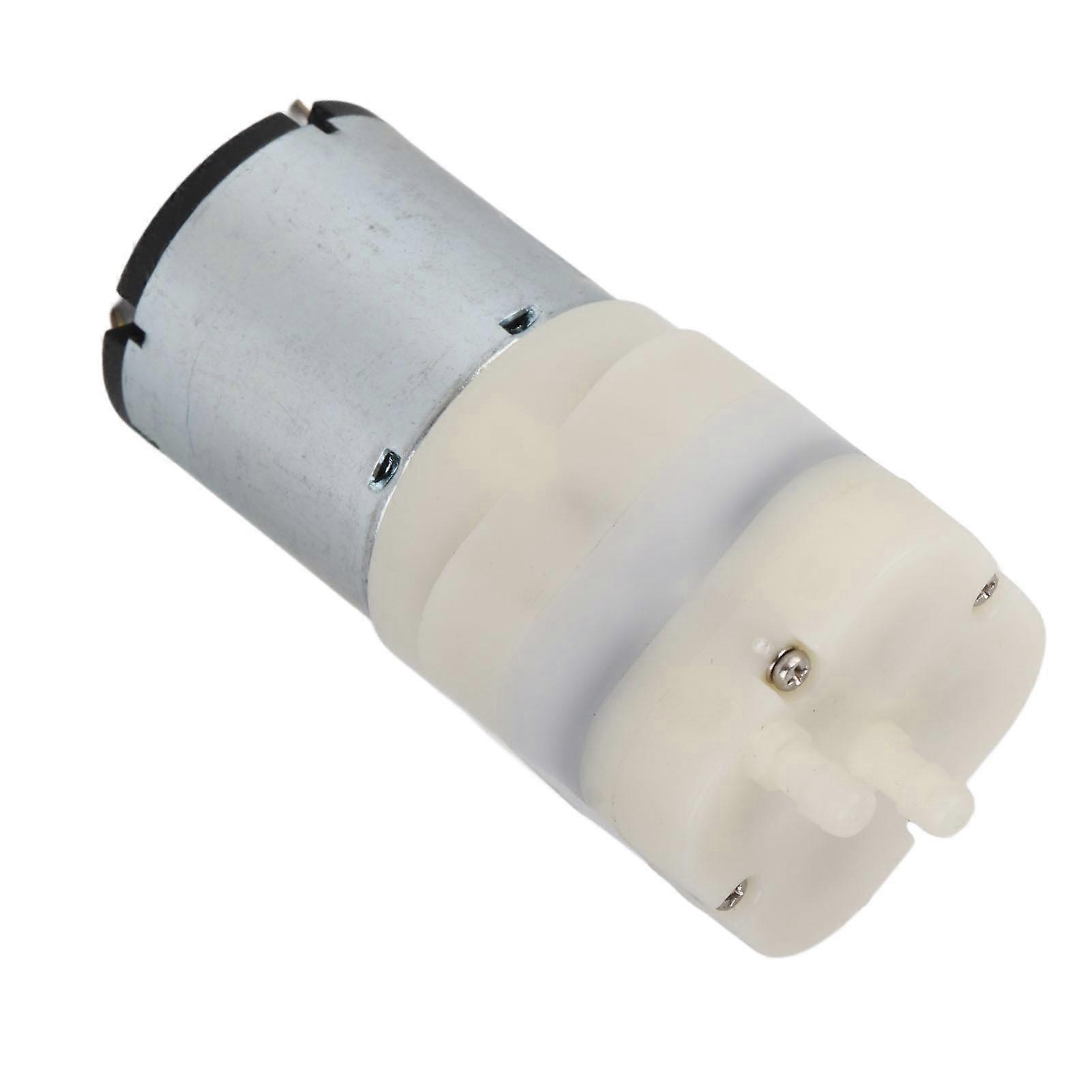 Micro-pompe à air en plastique technique, faible bruit, résistance à la corrosion, mini-pompe à vide pour l'industrie, DC12 V