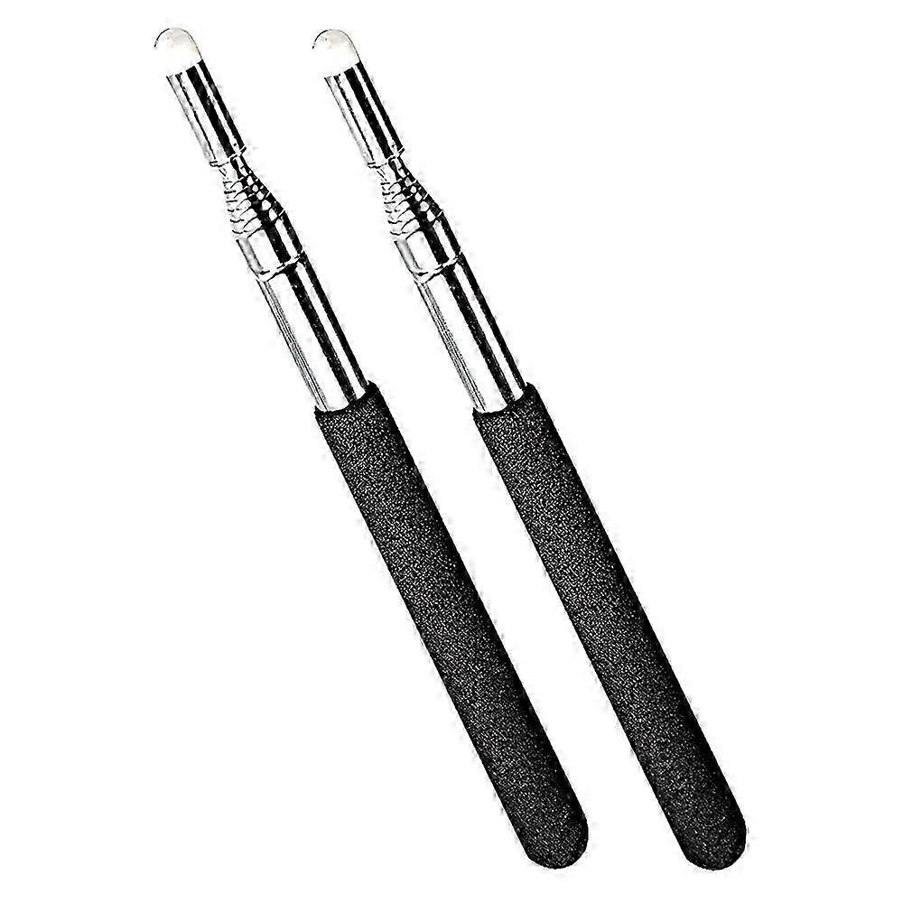KINCJON 2 Pack Telescopic Teachers Pointer Teaching Pointer Hand Pointer Classroom Whiteboard Pointer Handh
