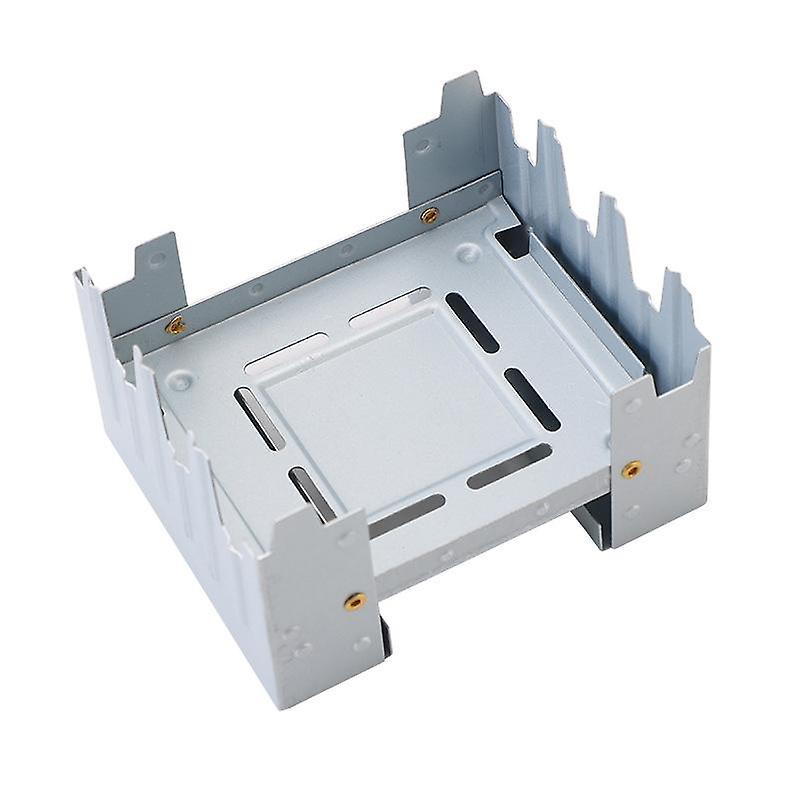 المحمولة الفولاذ المقاوم للصدأ التخييم روح الطبخ الكحول موقد الموقد الكحول سخان معدات التخييم والعتاد مع حامل رف