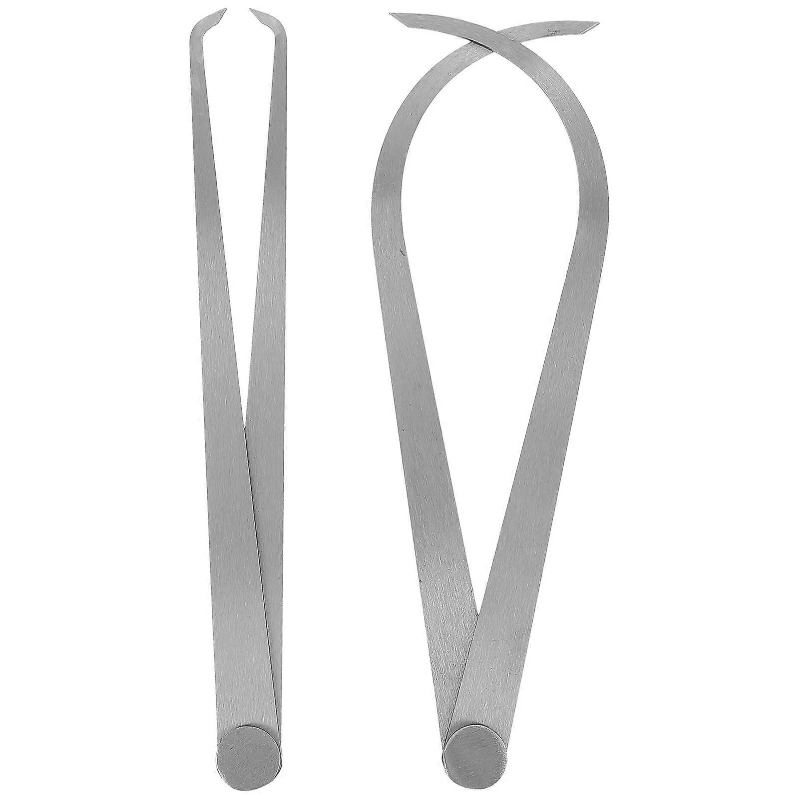 2Pcs Firm Joint Measuring Inside Outside Caliper for Carving Shaping Modeling