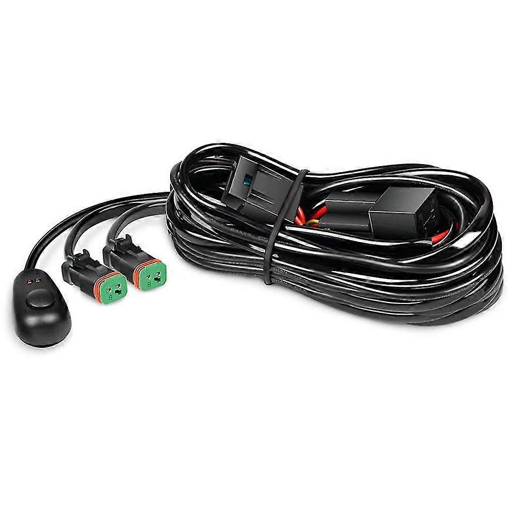 Plastic Led Light Bar Wiring Harness Led Work Light Connector Wiring Harness