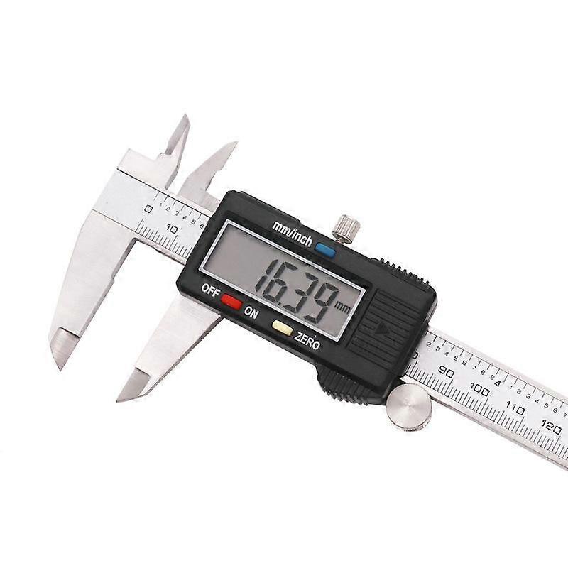 Digital display vernier caliper, fine scale, automatic shutdown, 0-150 mm