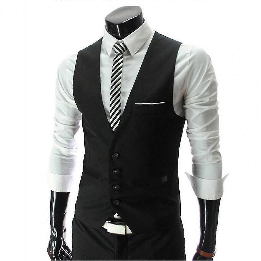 Chaleco Hombre Traje De Negocios Chaleco Casual Chaleco Formal