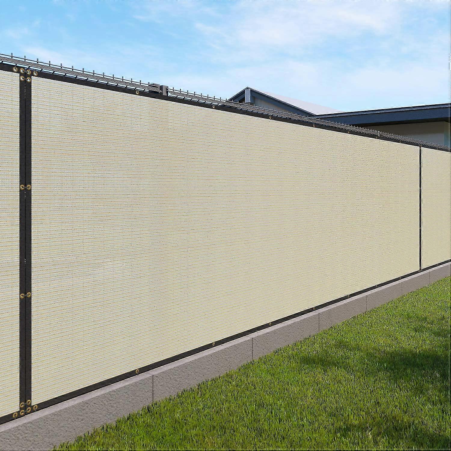 FS13E0612TN Privacy Fence Screen, Beige