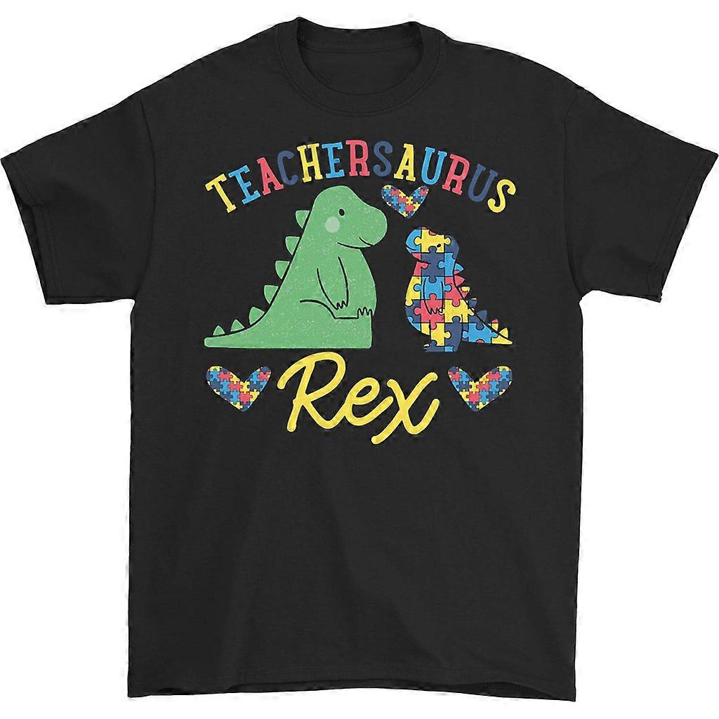 Teachersaurus Rex 70s T-shirt