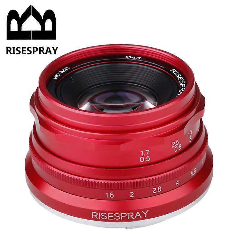 35mm V APS-C Prime Lens for Sony E A6600 6500 Fuji XF Canon