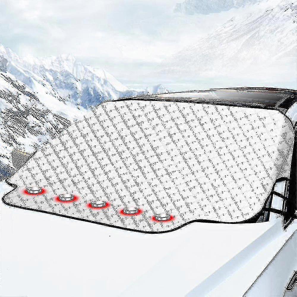 Winter Car Windshield Snow Cover Multi Purpose Auto Sun Shade Front Windscreen