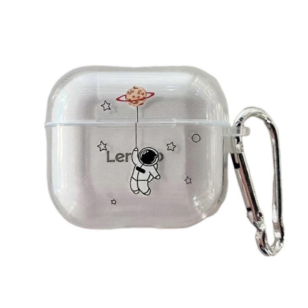 Earphone Case Floating Astronaut Planet For Lenovo Ht38 Tws Earbud Cases