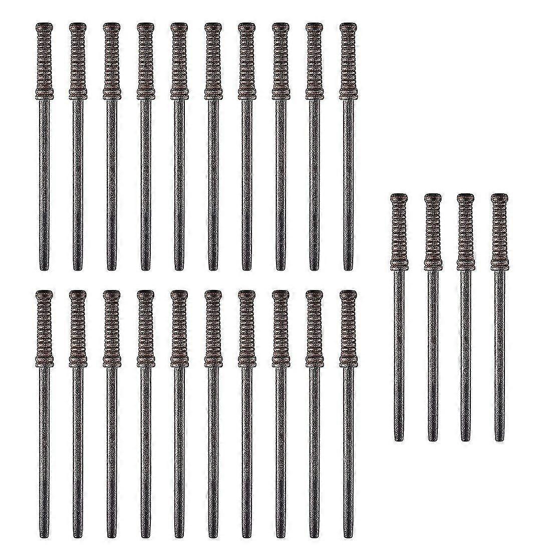 24pcs Wand Pencils, Wizard Party Favors, Wizard Wand Pencil For Theme Party Birthday Of School Part