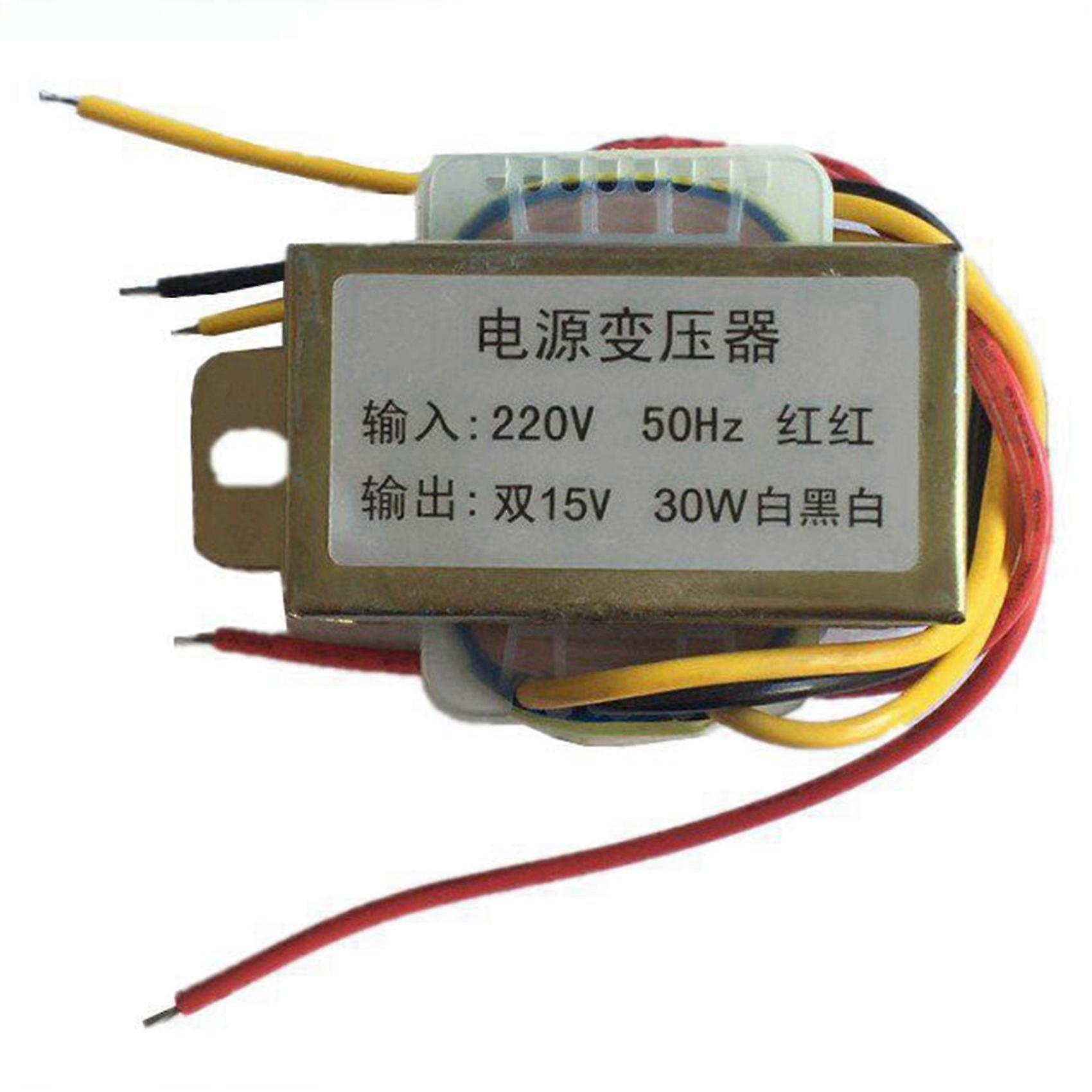30w Double 12v 30w2x12v Transformer, Power Transformer Input, 220v, 50hz/ Output, Double 12v