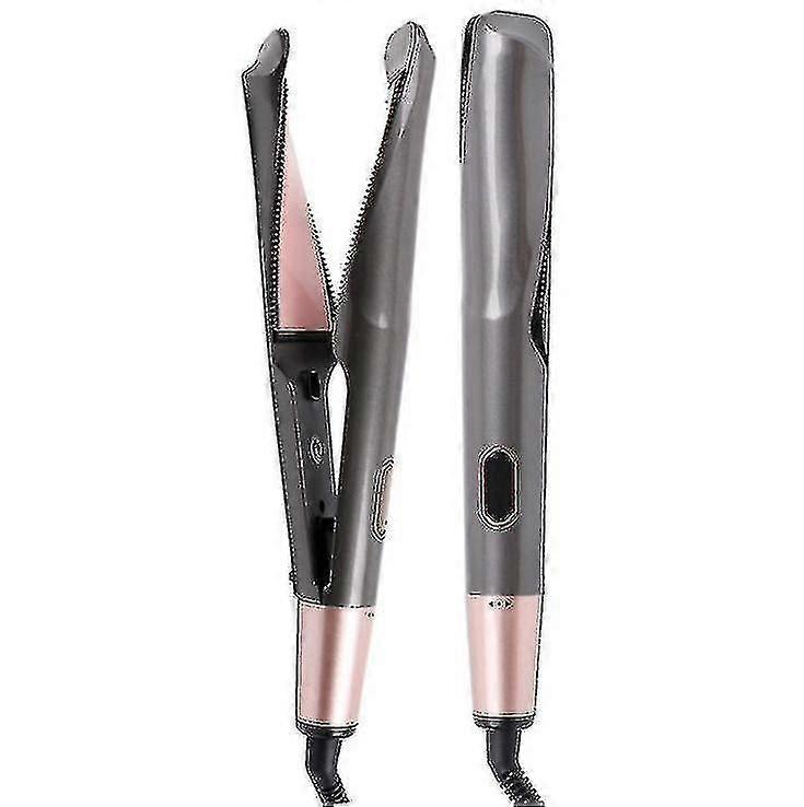 Professional Hair Straightener, Curling Iron, Tourmaline Ceramic Twisted, Flat