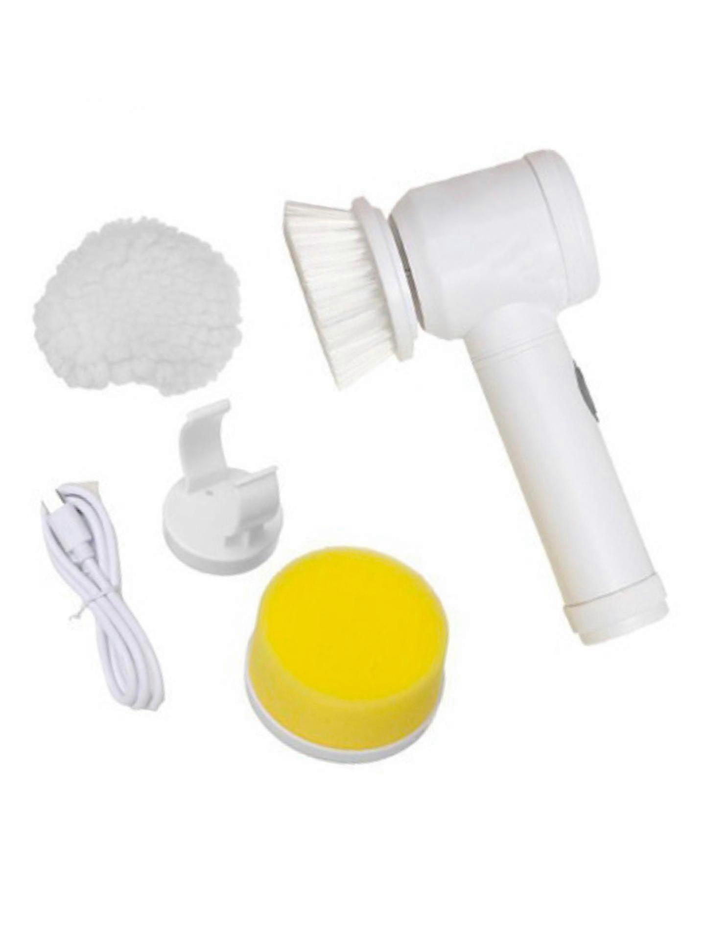 Electric Cleaning Brush Handheld Magic Scrubber Tool Cordless Self Cleaning Kit