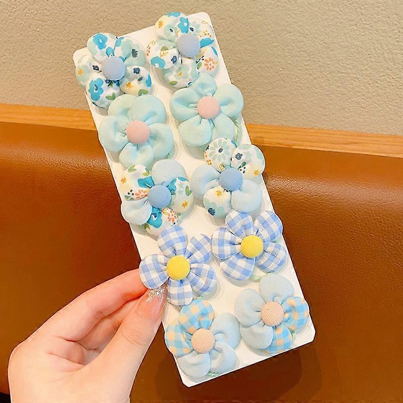 10st / set hår rep hästsvans hållare elastiska hårband elastiska barn