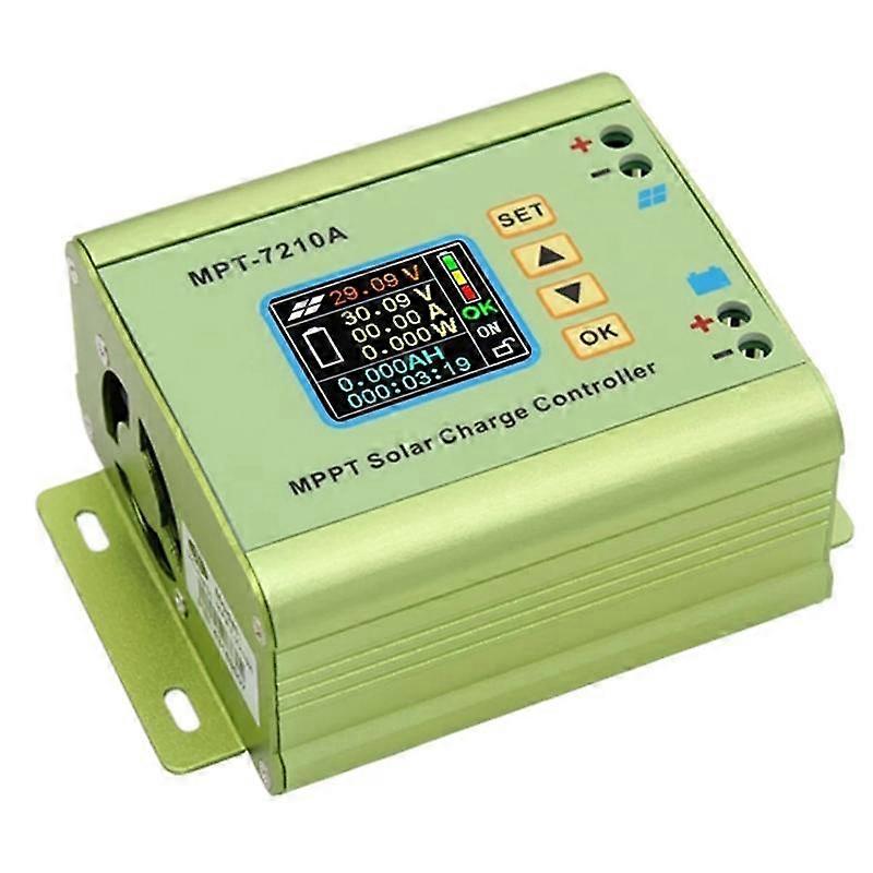 -7210A MPPT Solar Charge Controller 24V/36V/48V/60V/72V Solar Regulator Batterijlader Panel Boost