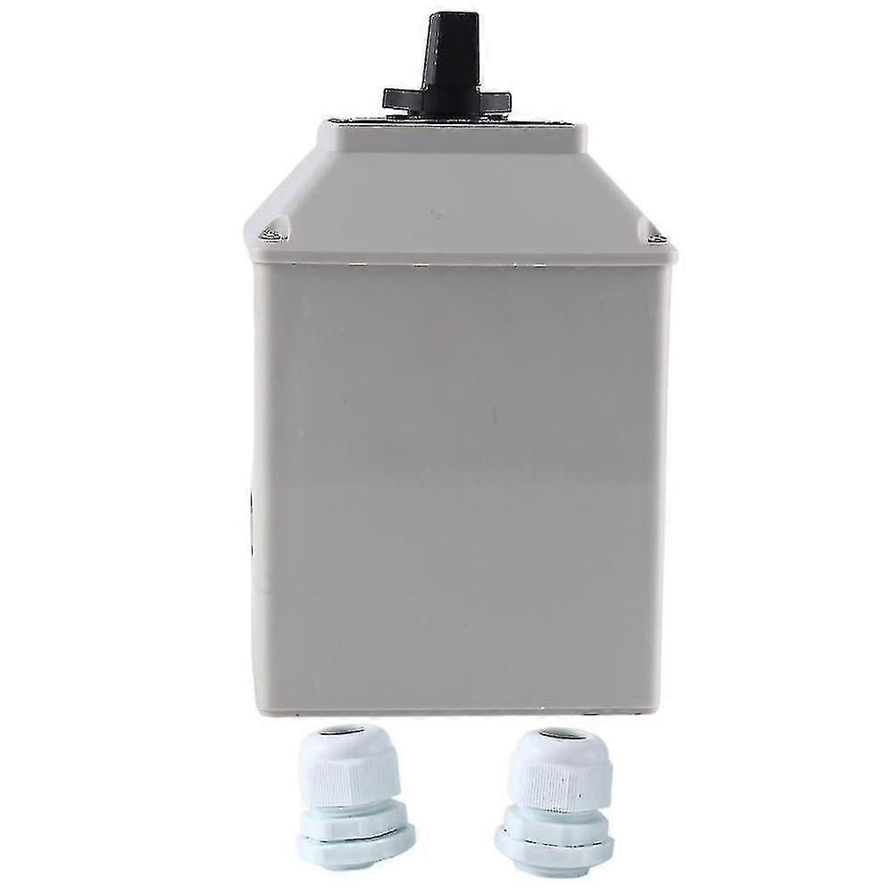 Changeover Switch 3 Position Selector Switch Box 12 Terminals 63a 690v Universal Latching Selector