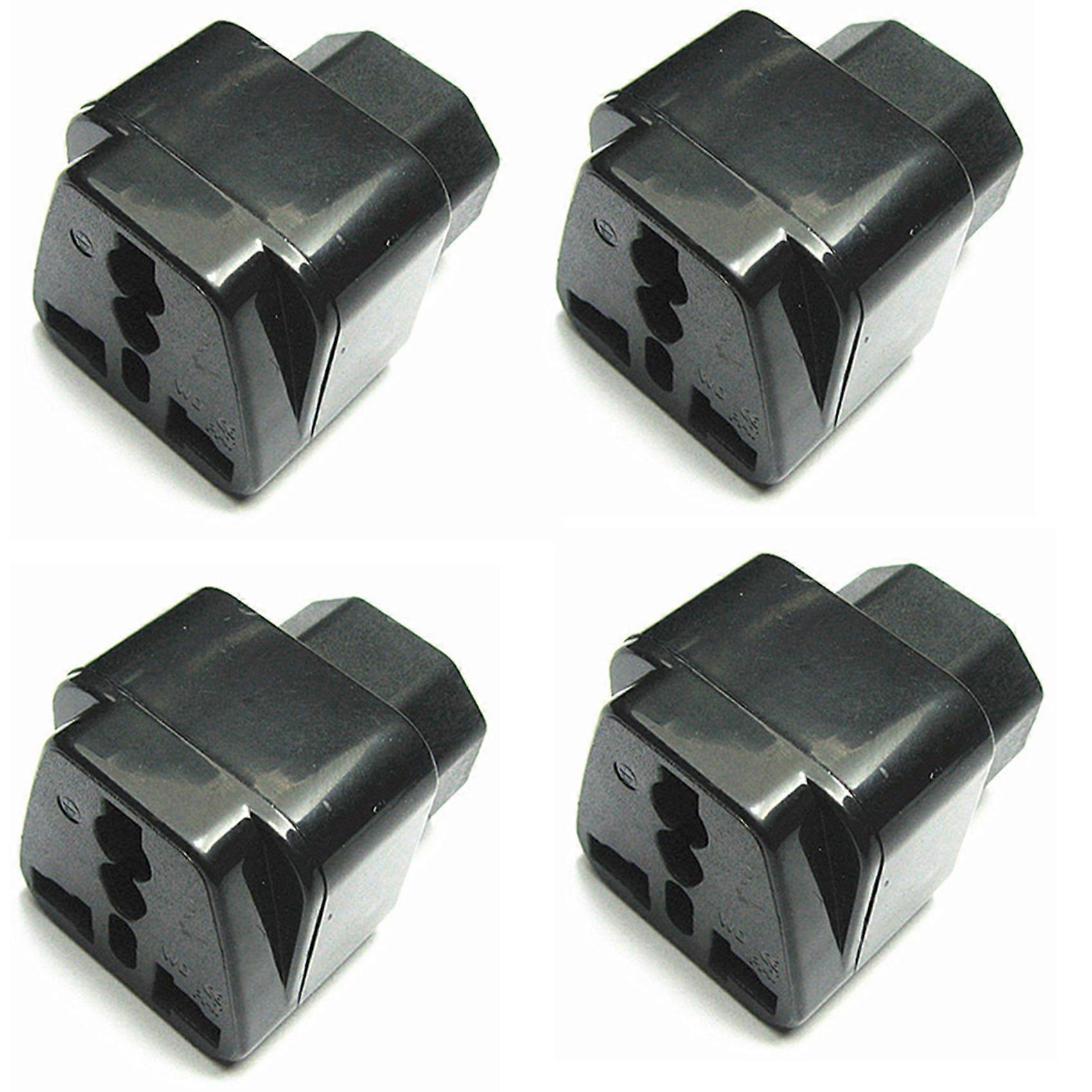 4X PDU Special Conversion Plug UPS C13 to Universal Socket Server IEC320-C14 Plug WD-320