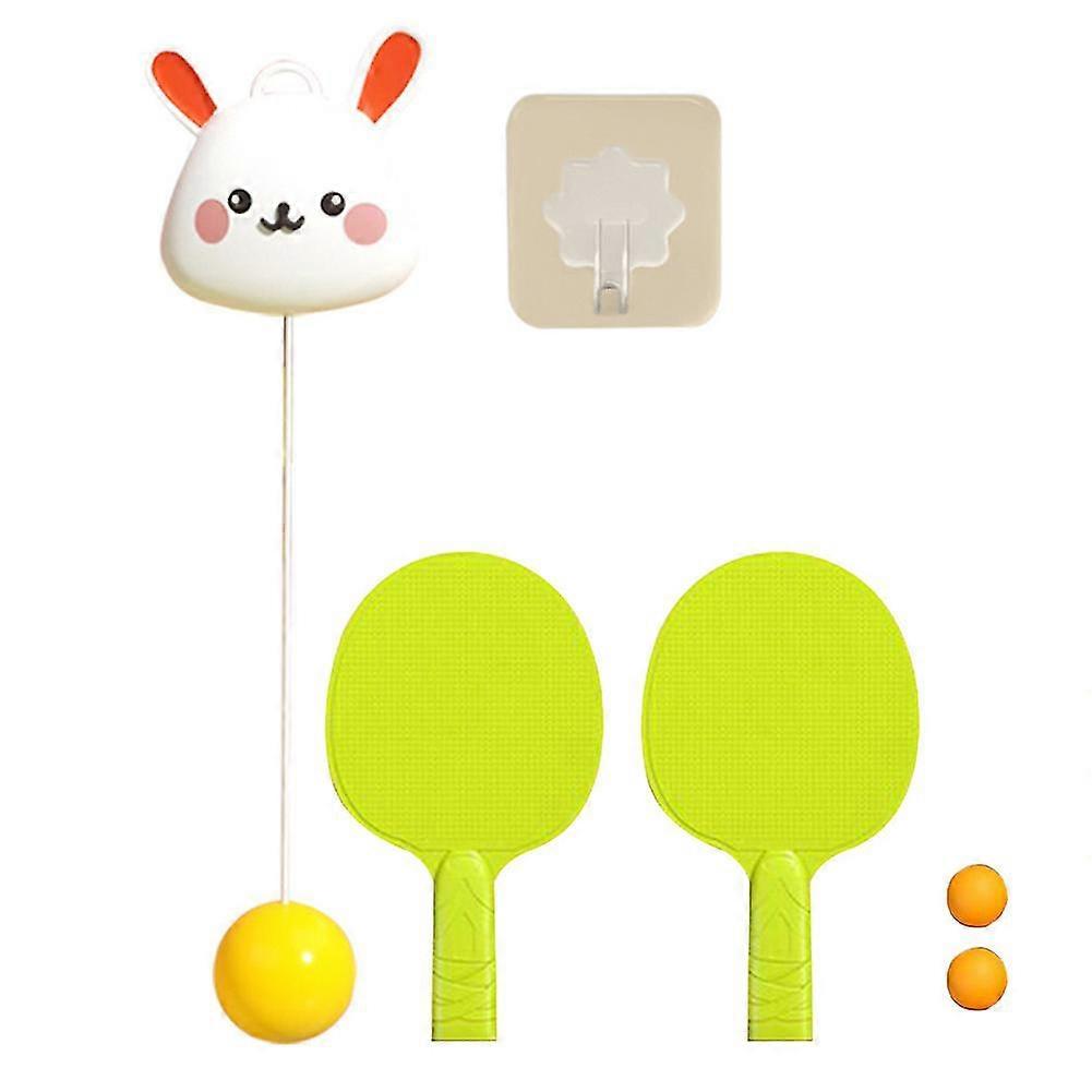 מקורה תלוי טניס שולחן מאמני סט נייד תרגול עצמי בית טניס שולחן לבנים בנות ילדים