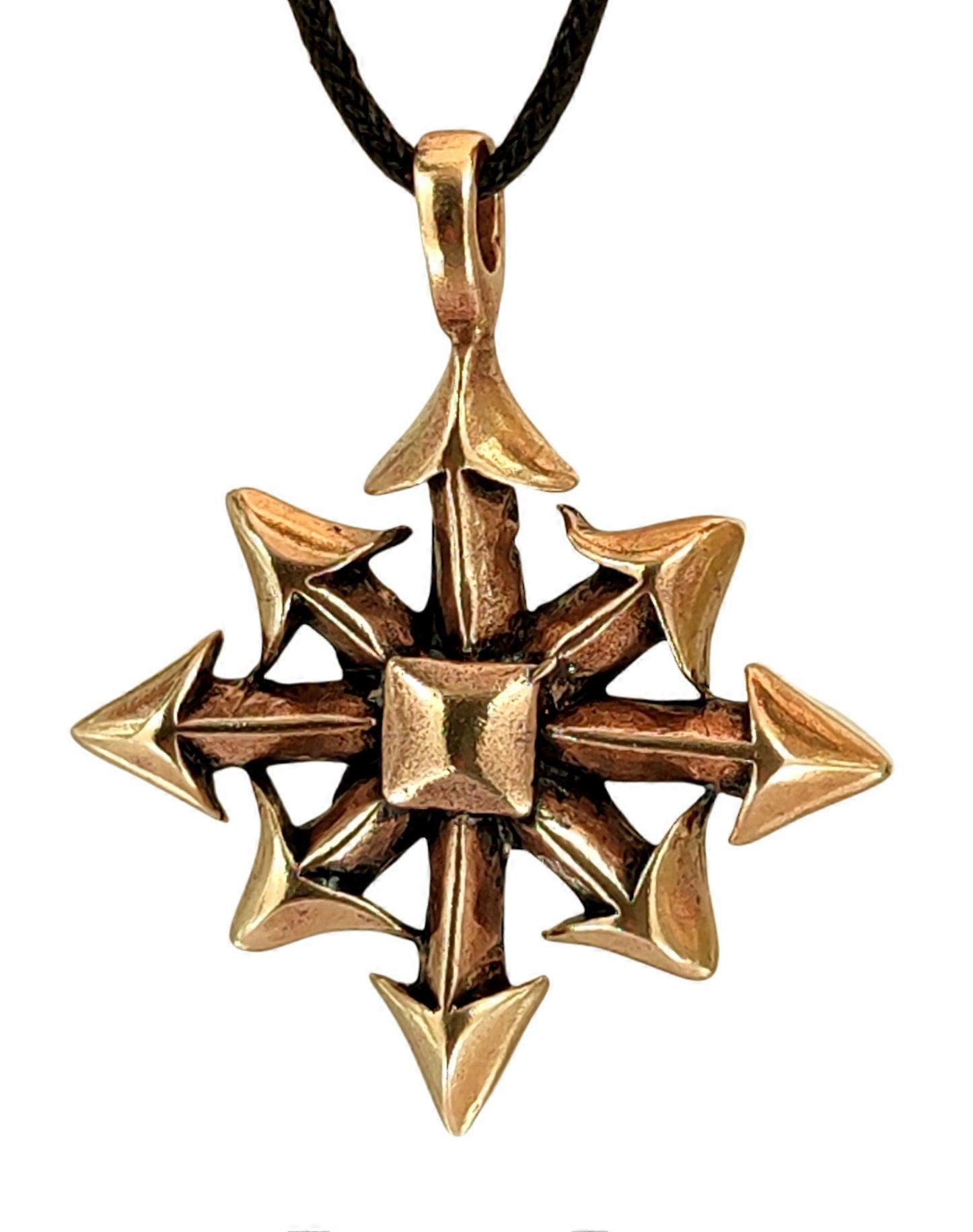 Colgante 21 Estrella del Caos - Bronce