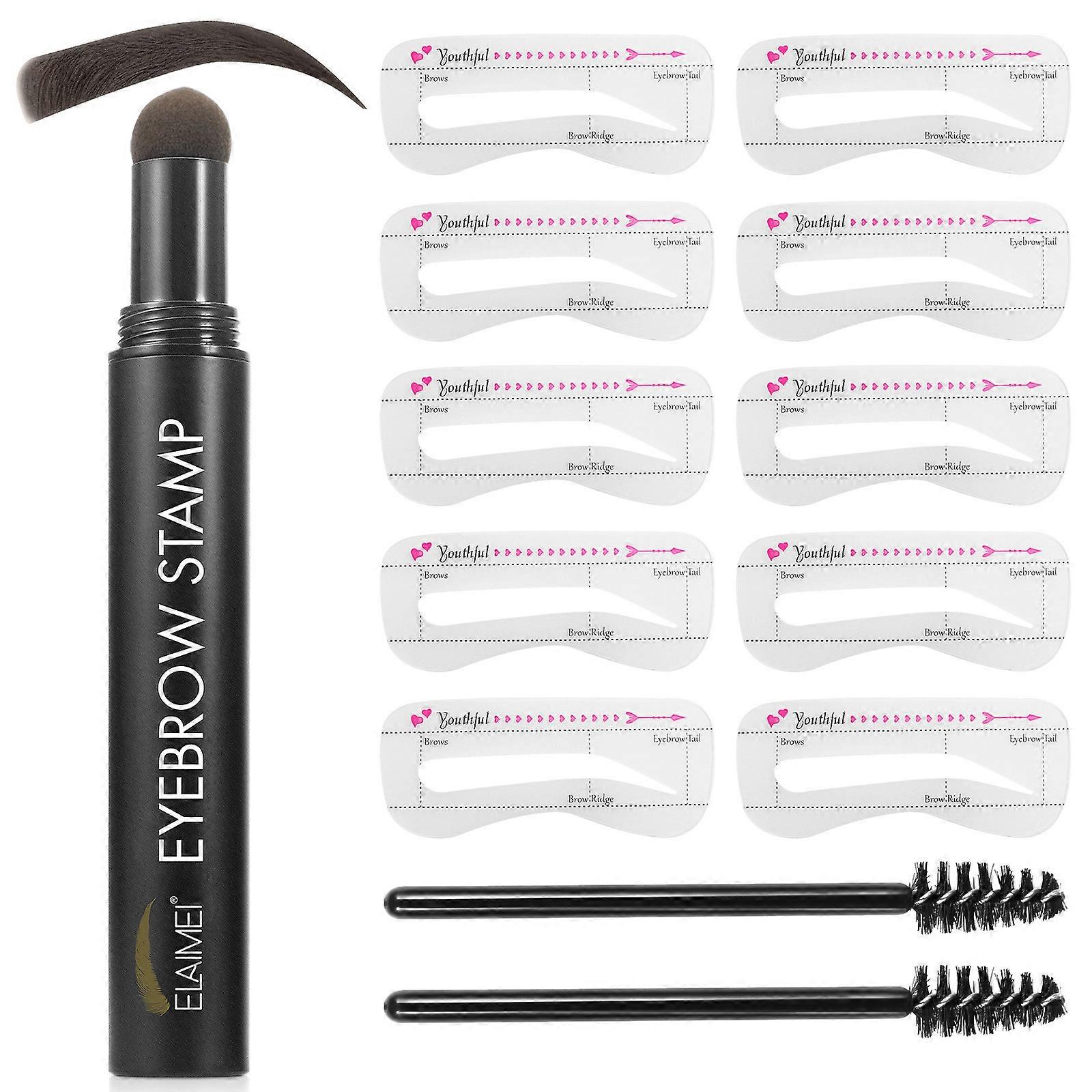 Eyebrow Chalk Portable And Sweat-proof Without MakeupEyebrow Card Eyebrow Printing Eyebrow Powder Set