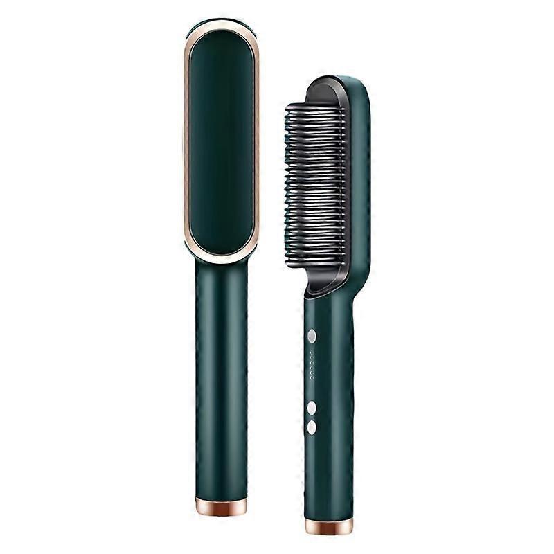 Straightening comb splint curling artifact does not hurt hair negative ion horn comb curling iron dualpurpose