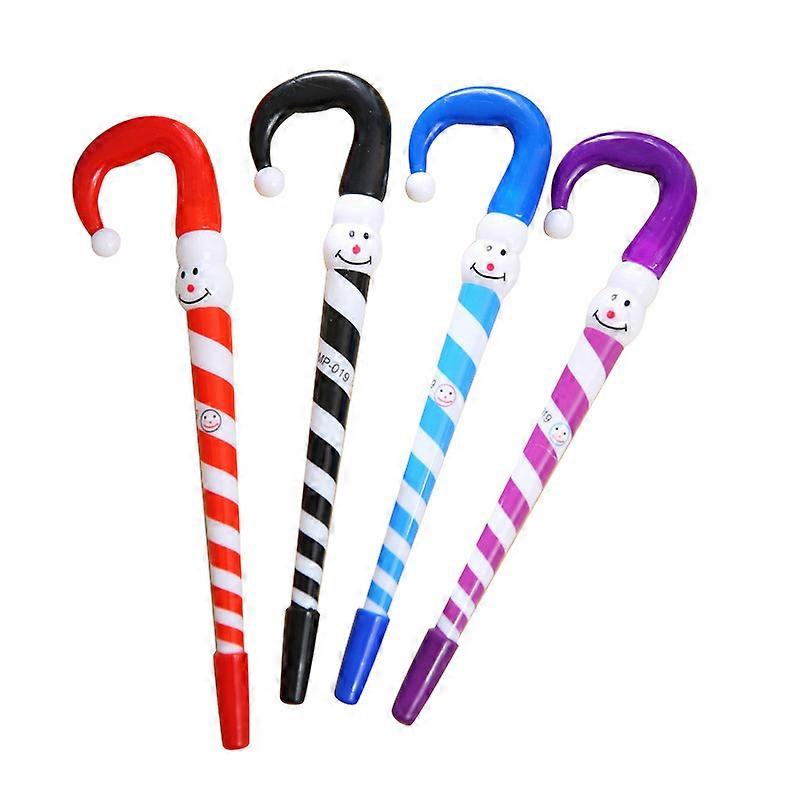 30pcs Pens Christmas Candy Stick Shaped