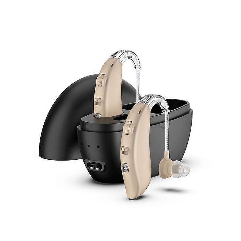 Small Size Invisible Rechargeable BTE Style Ear Sound Amplifier Hearing Aids For Senior