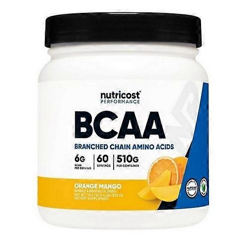Nutricost BCAA Powder Orange Mango ,60 Servings
