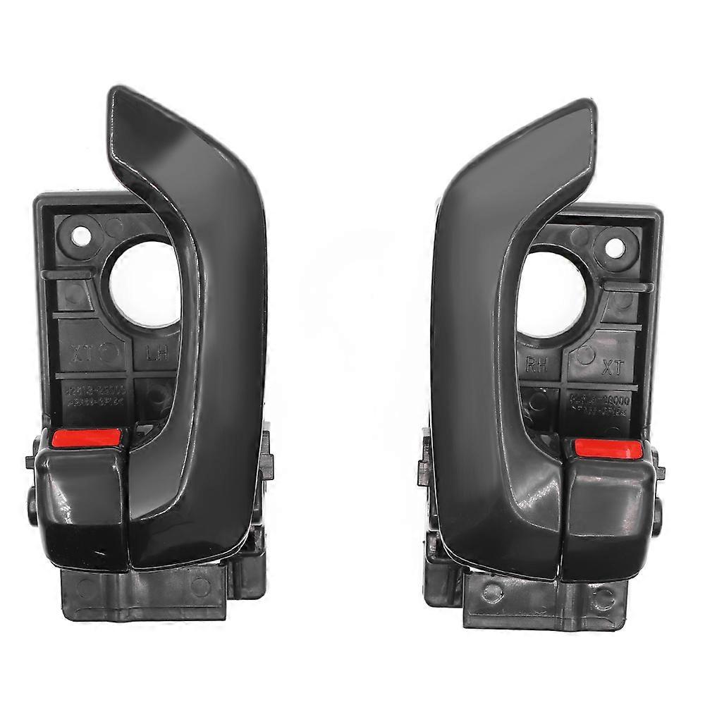 Interior Inside Door Handle Left Right 4pcs For Kia Optima 2006 2007 2008 2009 2010 2.4l 2.7l Black 82620-2g000 82610-2g000-b - Interior Door Handles