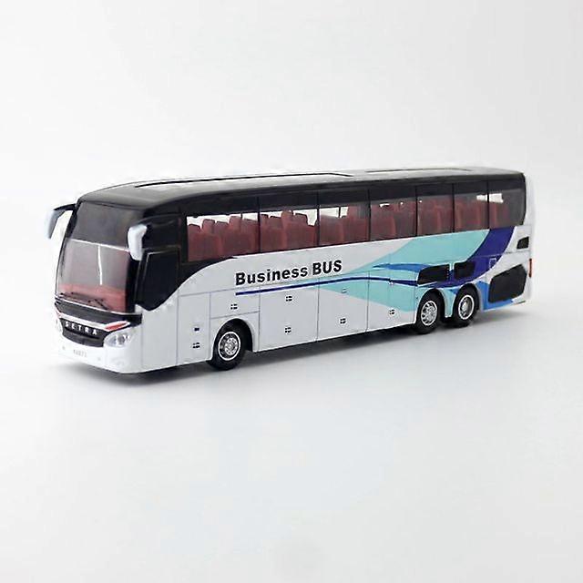 1:50 échelle SETRA Luxe Autocar Bus Jouet Voiture Proswon Diecast Modèle Pull Back Son & Lumière Collection Éducative Cadeau Enfant
