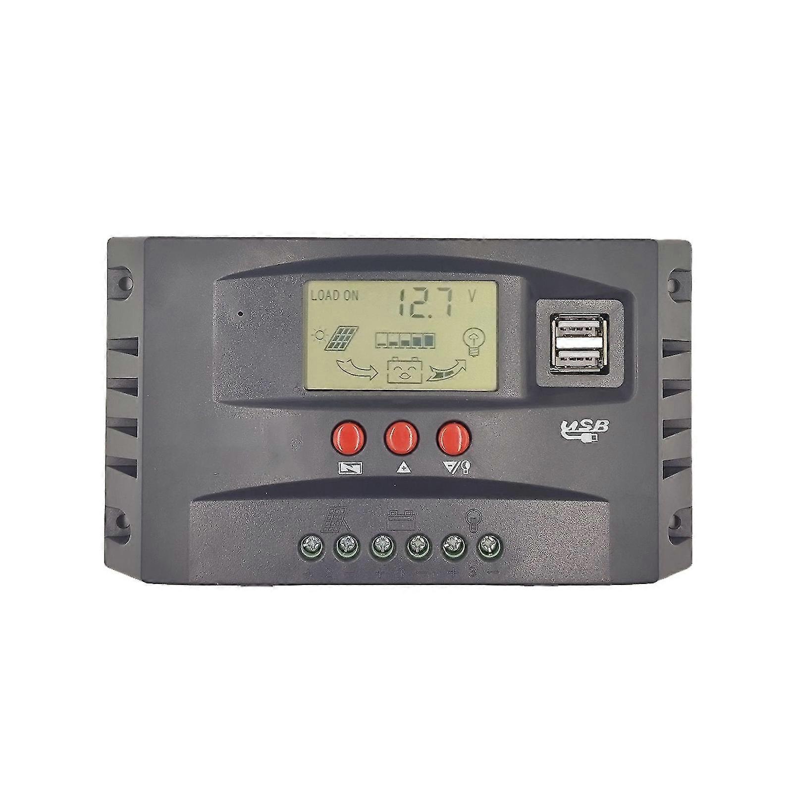 30A MPPT PV Solar Controller 12V 24V with Automatic Voltage Regulation
