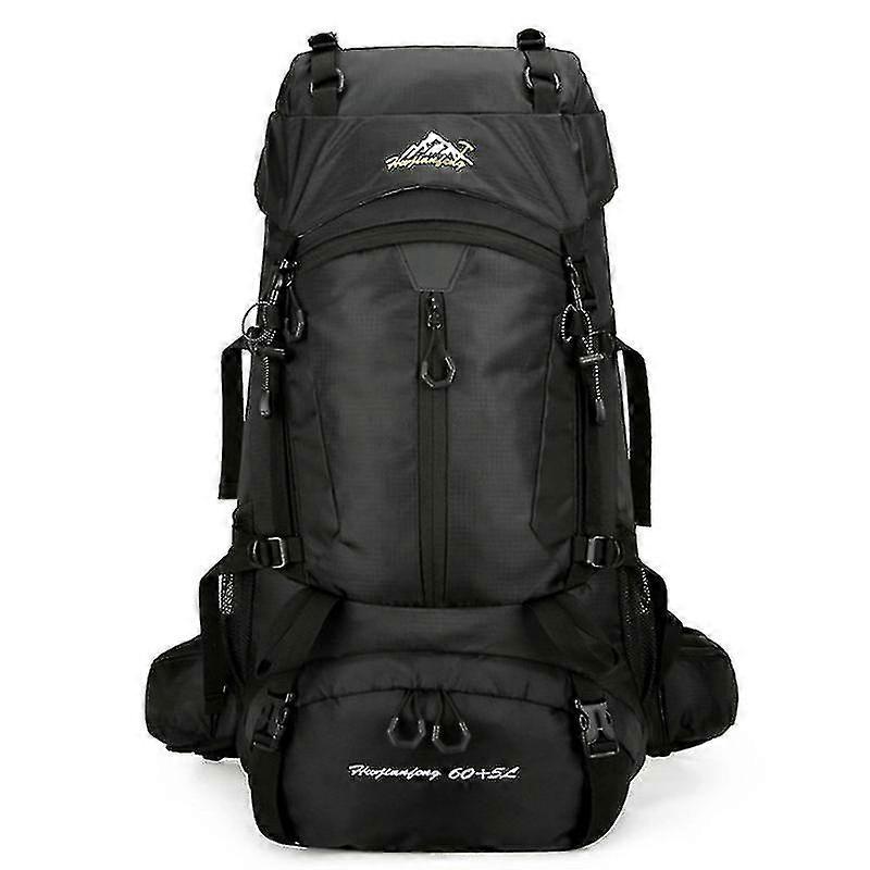 60l עמיד למים תרמיל טיולים קל משקל עם כיסוי גשם, תיק יום נסיעות ספורט חיצוני לטיולי קמפינג לטיפוס קמפינג