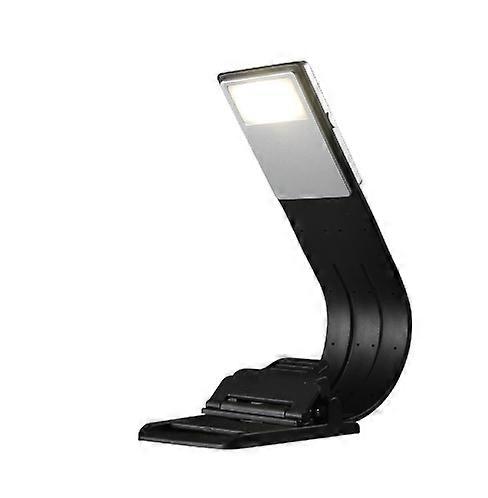 Clamp lamp,Clip-on Book Lamp Usb Rechargeable Led Reading Lamp Eye Bed Lamp Flexible 4-level Dimming