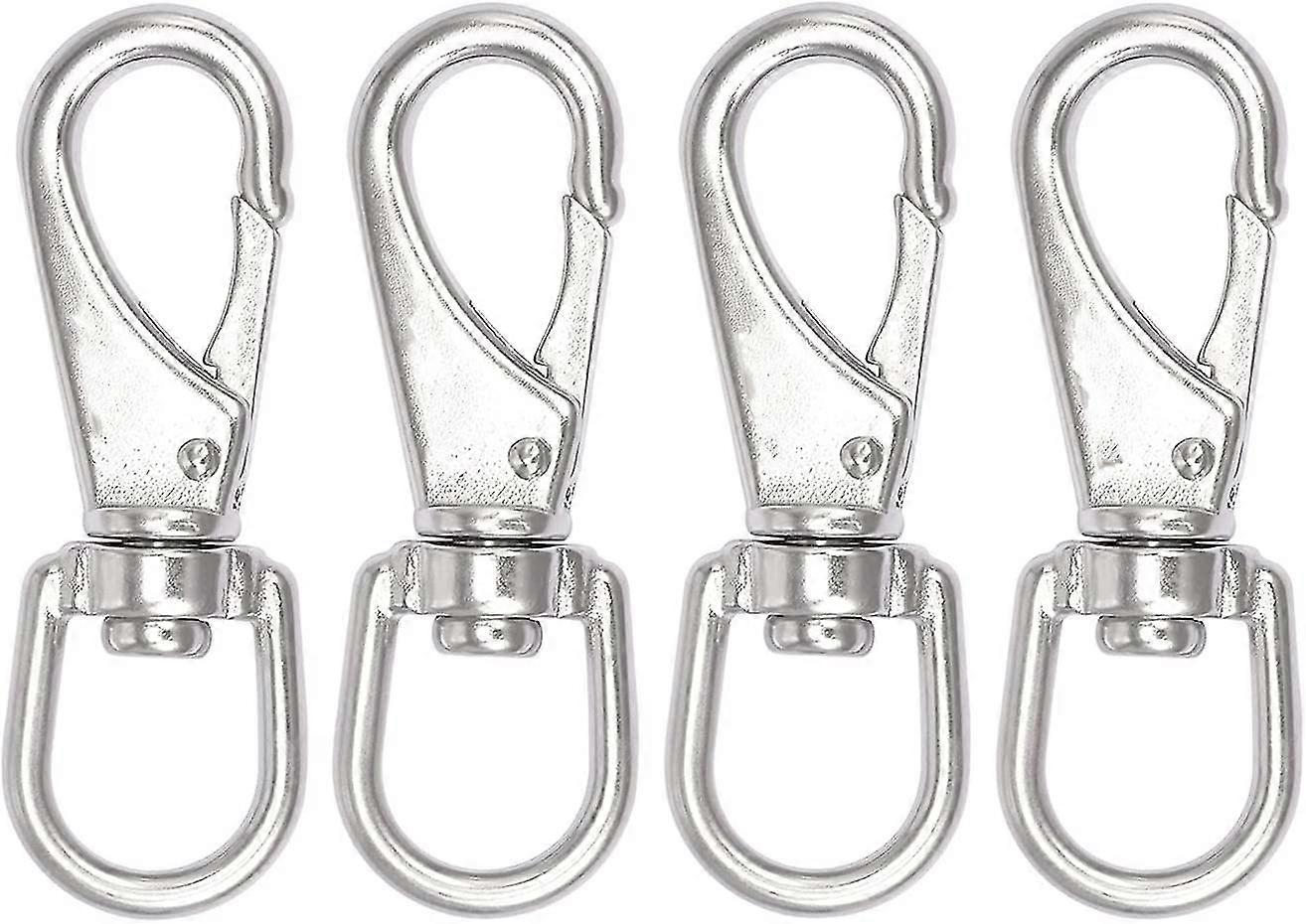 Ανοξείδωτο ατσάλι Swivel Eye Snap Hook Scuba Diving Clip Spring Hook 4τμχ - ya01