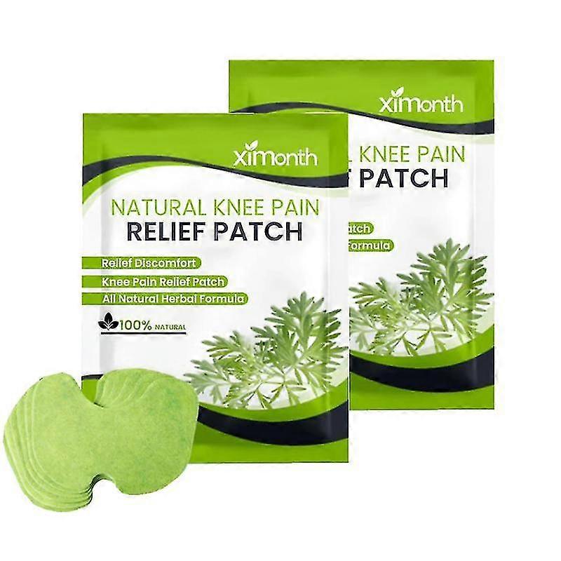 1-3pack Knee Pain Relief Patch Wormwood Moxa Hot Moxibustion Patch Self Heating Patch