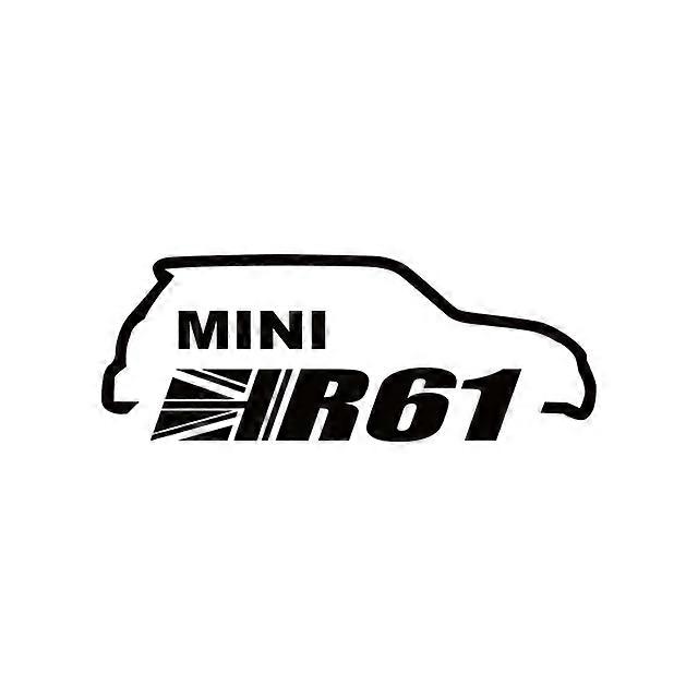 Car Interior Mini Union Jack Body Window Vinyl Graphics Sticker For MINI Cooper S R50 R52 R53 R56 R57 R58 R59 R55 F54 R60 F60 F55 F56 F57 R61Vehicle D