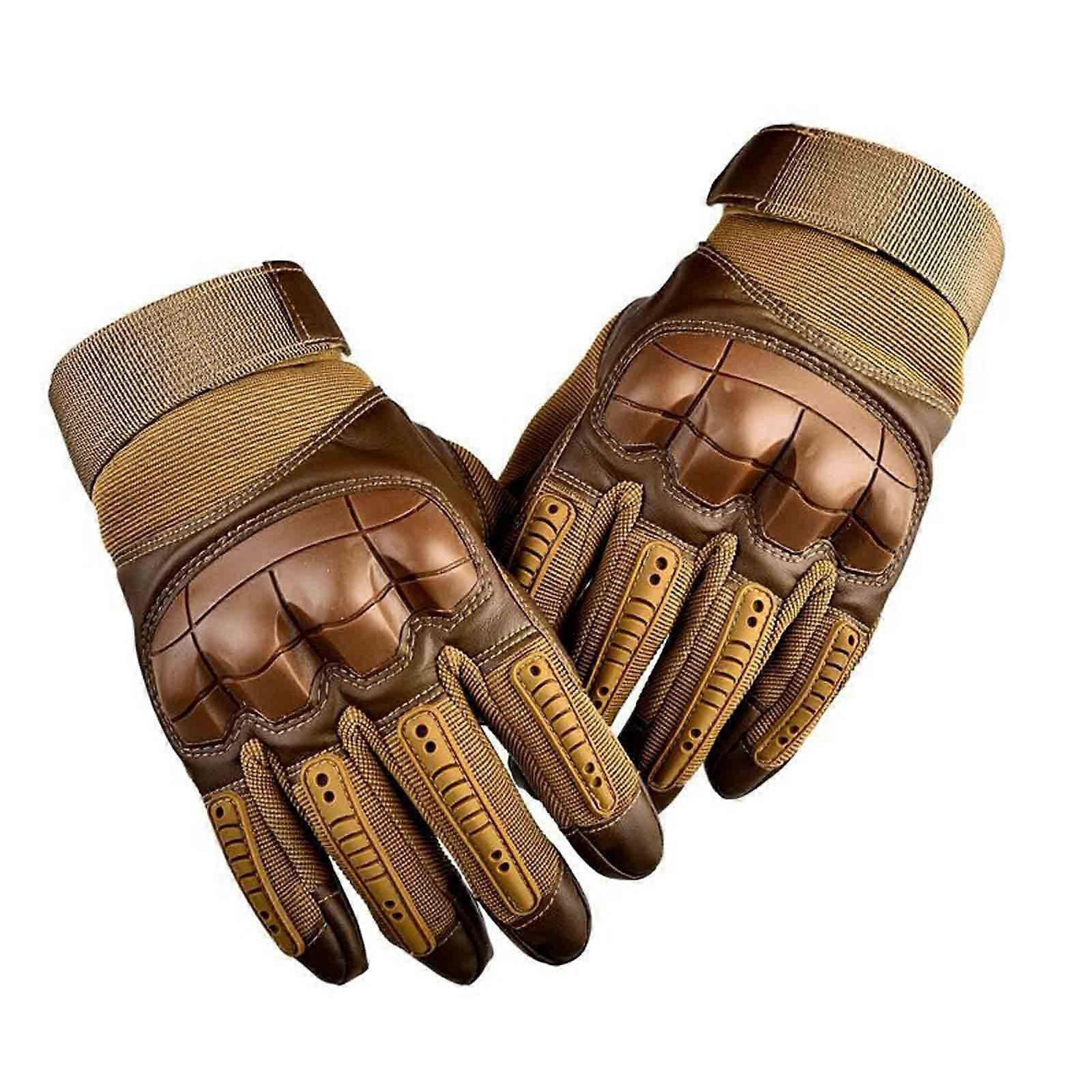 Protection tactique contre les chocs Gants à doigts complets Écran tactile Service de combat militaire