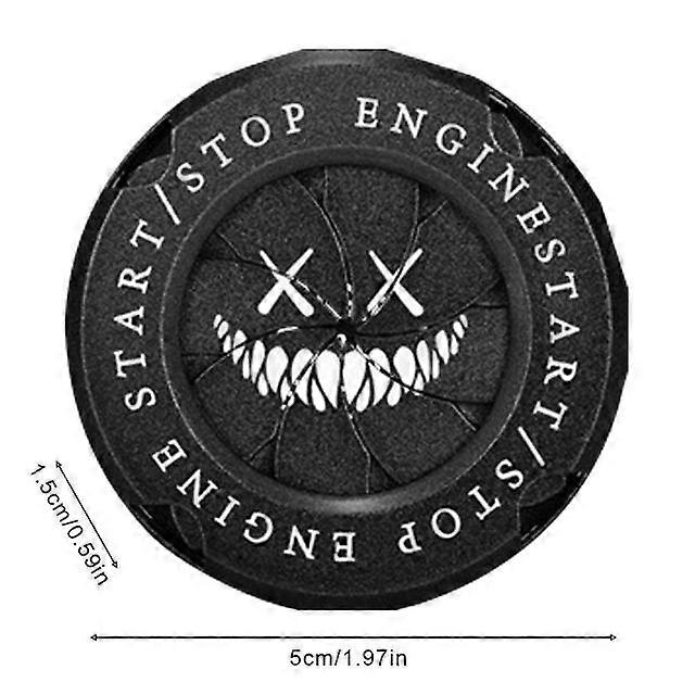 Start Stop Button Cover Car Moto Engine Start Stop Button Protection Professional Auto Engine Button Cover Car Interior Decor