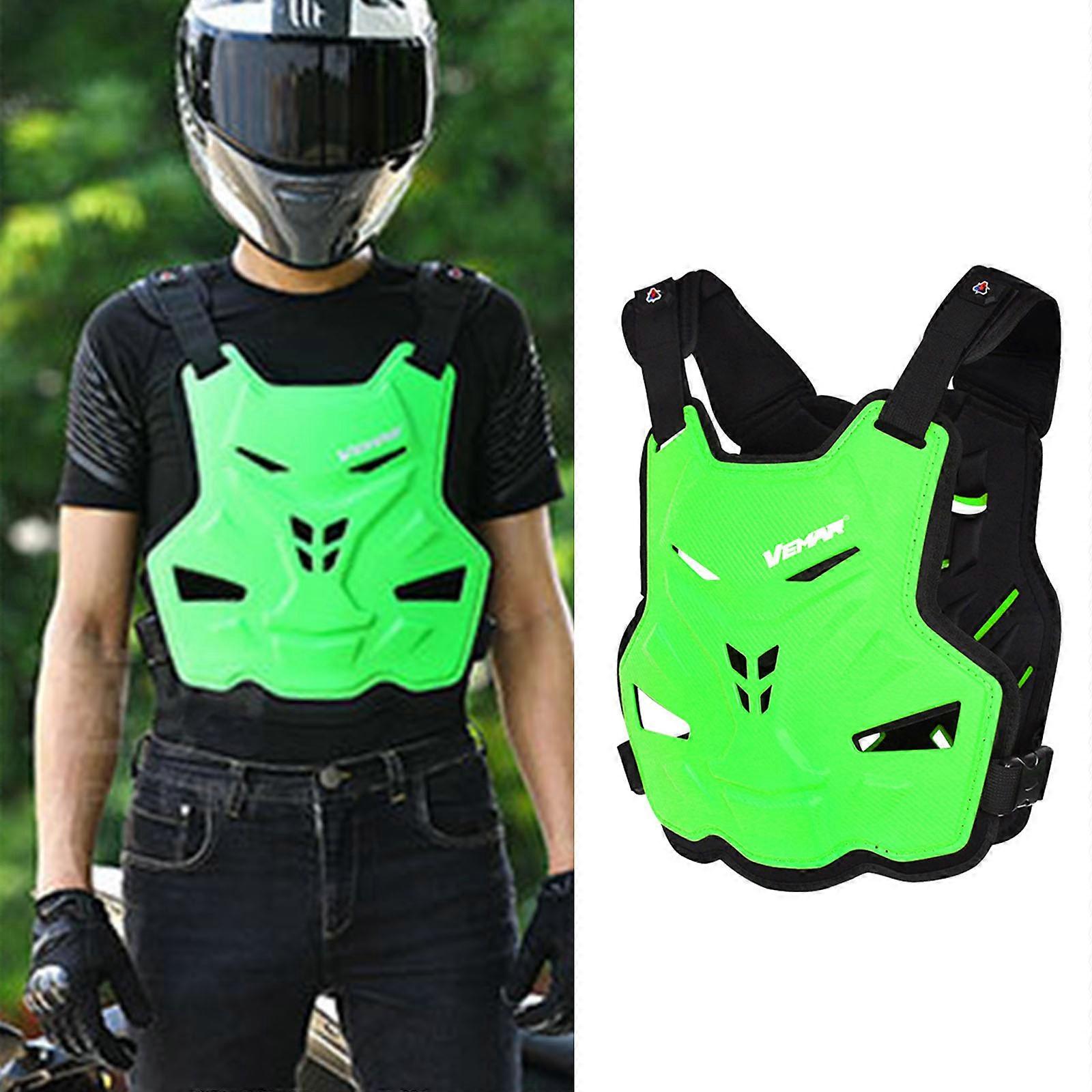 大人のオートバイダートバイクボディアーマー保護具チェストバックプロテクターベスト