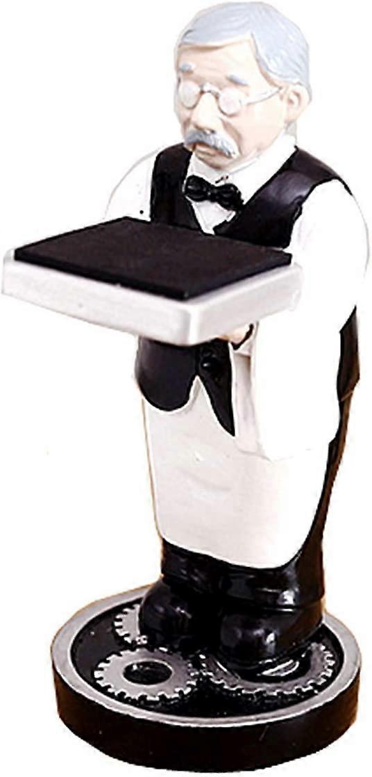 UBIUO 5.1 "Creative Multifunction Resins Display Stand Montre Bracelet Ring Display Stand Eyeglass Holder (Old Butler)