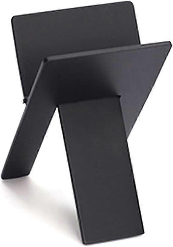 Cigar Holder Foldable Display Stand Stainless Steel Cigar Stand (Black)