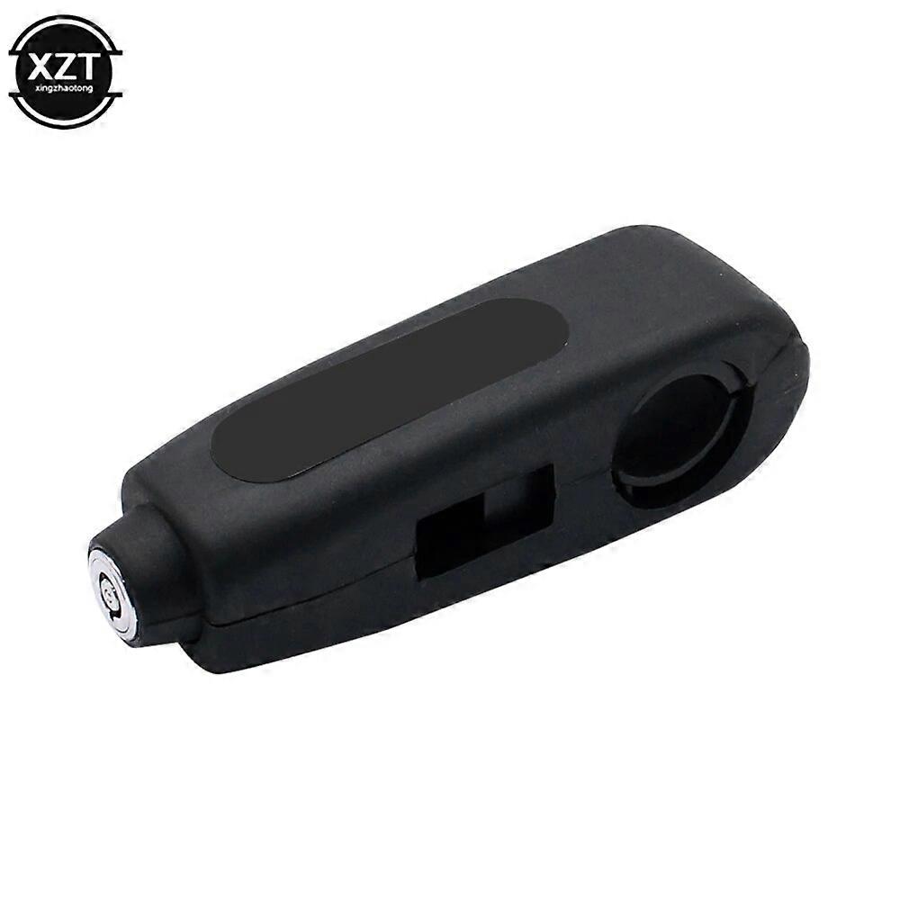 Universal Motorcycle Lock Scooter Handlebar Brake Throttle Grip Anti Theft Protection Security ABS Anti-theft Lock