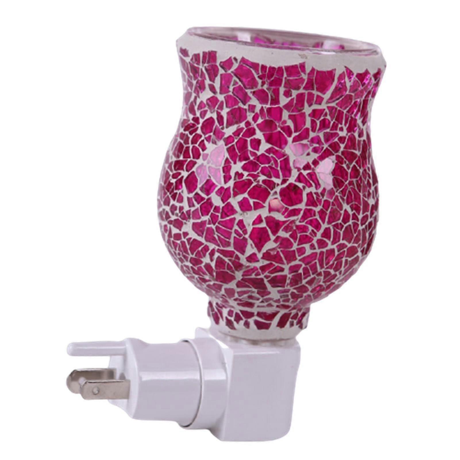 Flameless Wax Melting Lamp With 3d Effect Pluggable Fragrance Light Decorative Soft Night Light For