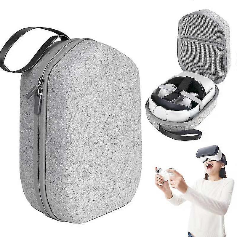 Hard Carrying Case Compatible With Meta/oculus Quest 2 Basic /elite Version, Large Space Cover Storage Bag