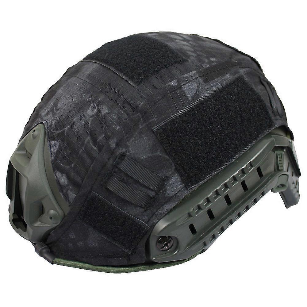 Spel Jakt Paintball Combat Kamouflage Hjälmskydd för snabb hjälm