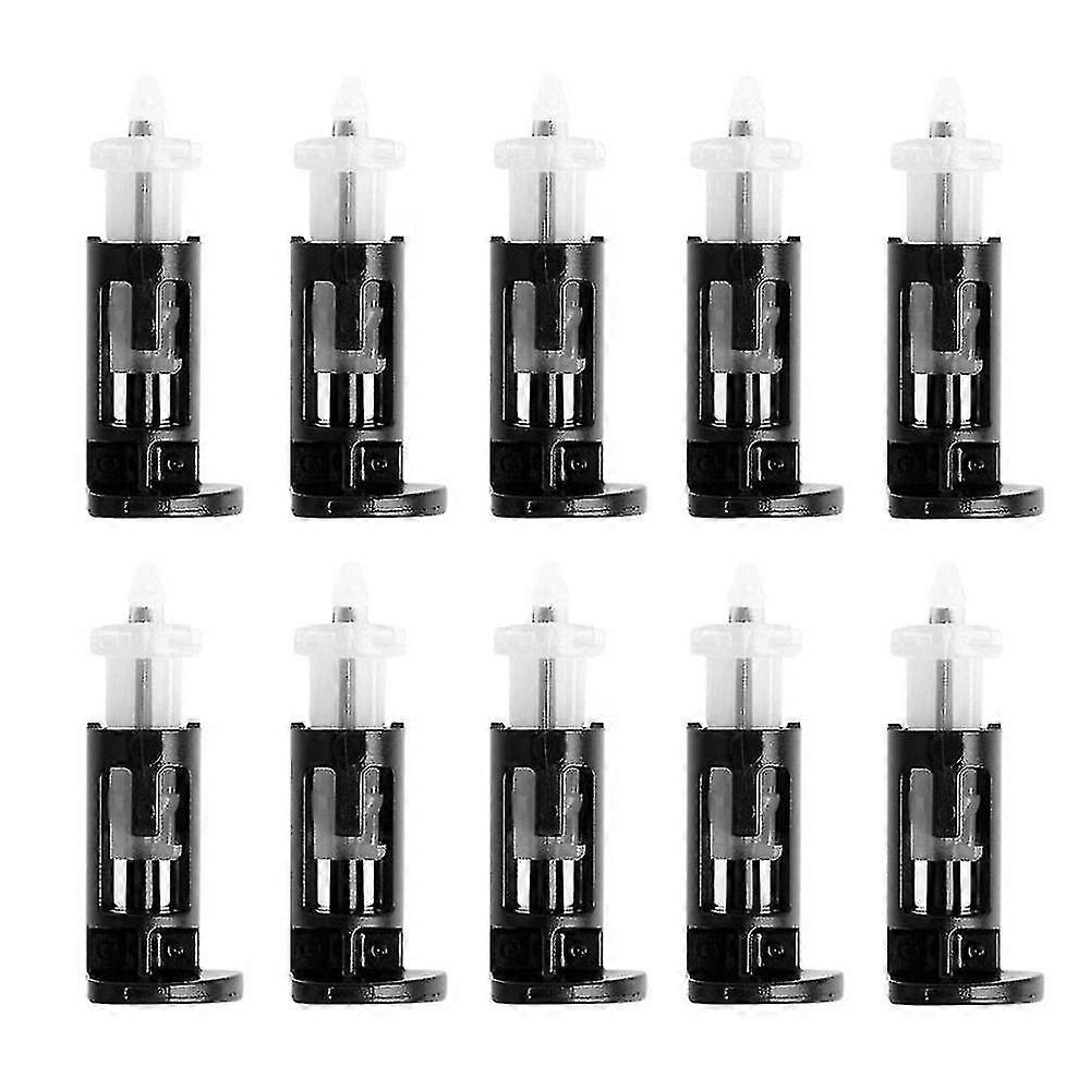 10Pcs Plastic Mounting Clip for Intel 4 Way CPU Coolers 1155 775 CPU Heatsink Mount Pin Push Screw Cooler Fan Fastener-haoyi