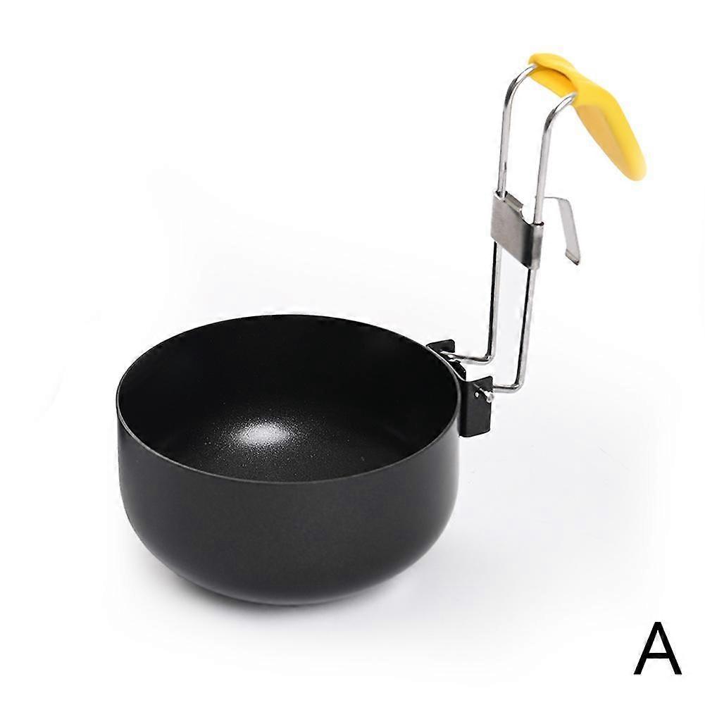 Collapsible Hanging Ear Type Egg Steamer Cooking Spoon Non-stick Anti-scald